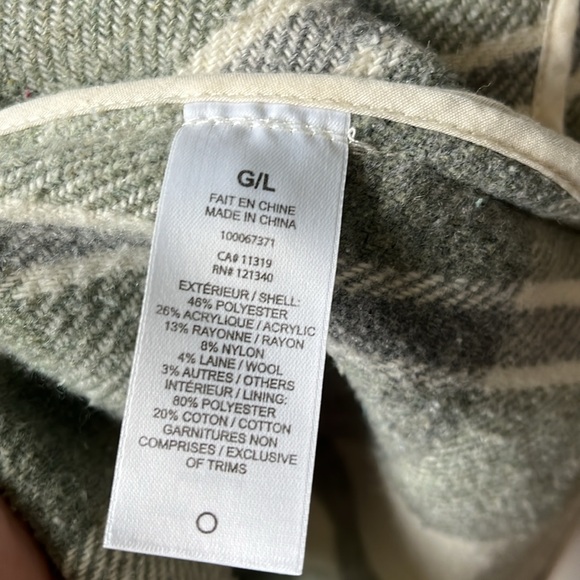 Dynamite plaid shacket size large - Picture 6 of 6